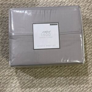 Ashford 1500 Thread Count Gray Sheet Set